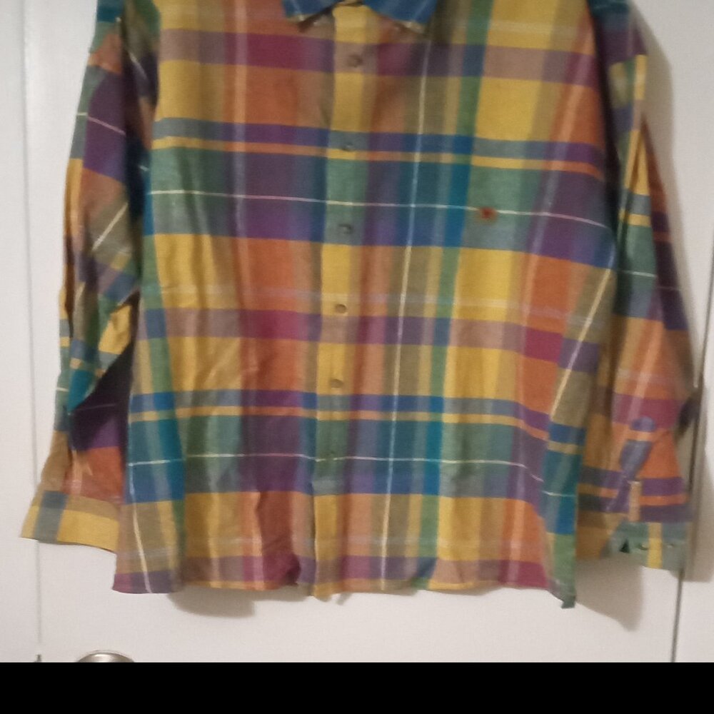 Men's long sleeves Twenty X shirt multicolor size XXL menswear casual wear